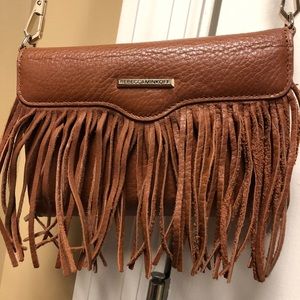 Rebecca Minkoff fringe phone crossbody case